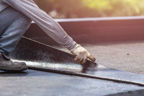 Professional Interior Drainage System technician working in Ithaca, NY